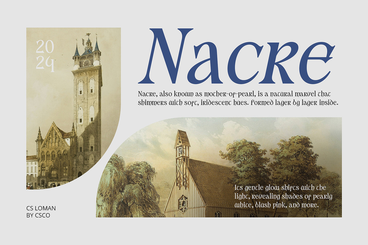 CS Loman – Uncial Font, a Serif Font by Craft Supply Co. (Photo 2 of 8)