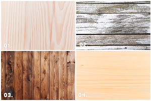 15 Wood Surface Background Textures