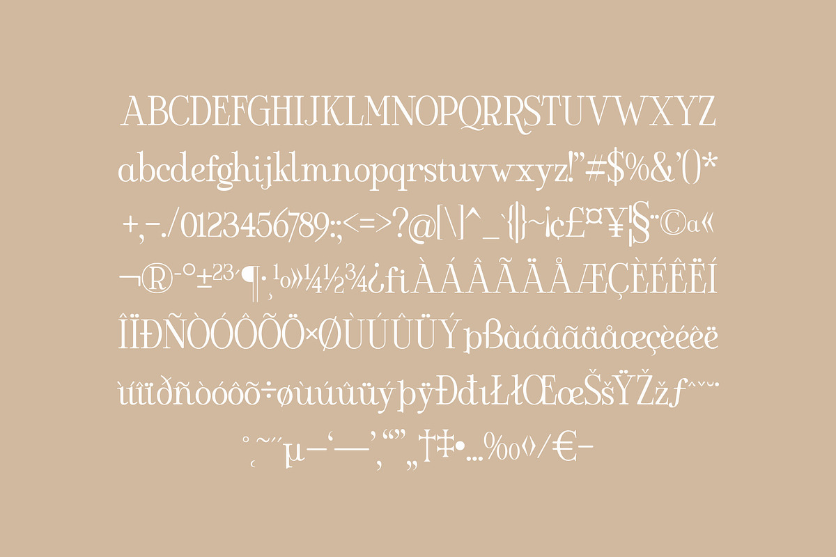 Champagne Royale – Luxury Serif, a Serif Font by HipFonts (Photo 5 of 7)