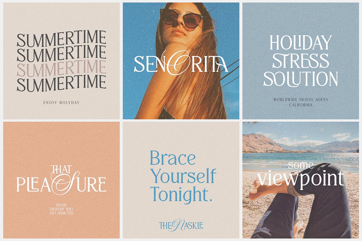 Thenaskle typeface, a Serif Font by alit design (Photo 8 of 16)