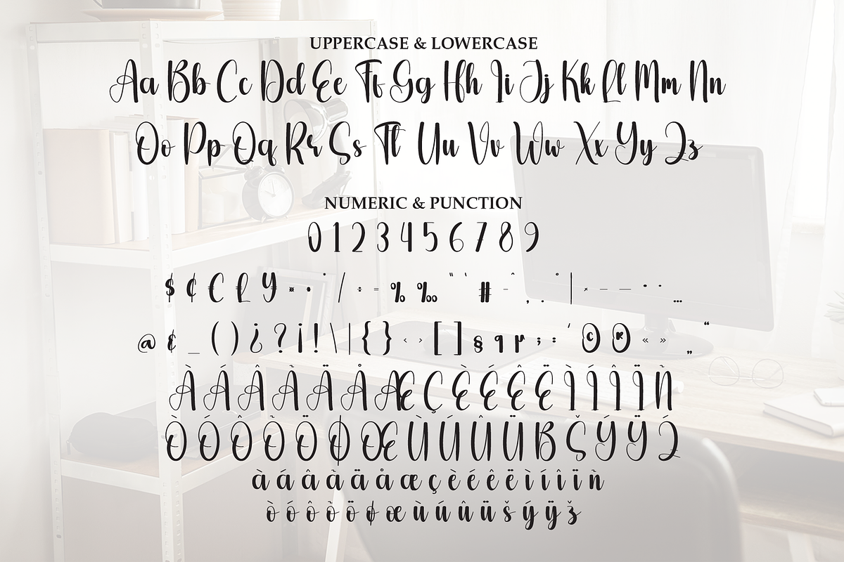 Stayhome | Script Font, a Handwritten Font by Scratchones (Photo 7 of 9)