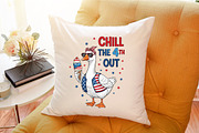 4th of July Goose Patriotic Chill th, an Illustration by Sublimation Artist (Thumbnail 9 of 9)