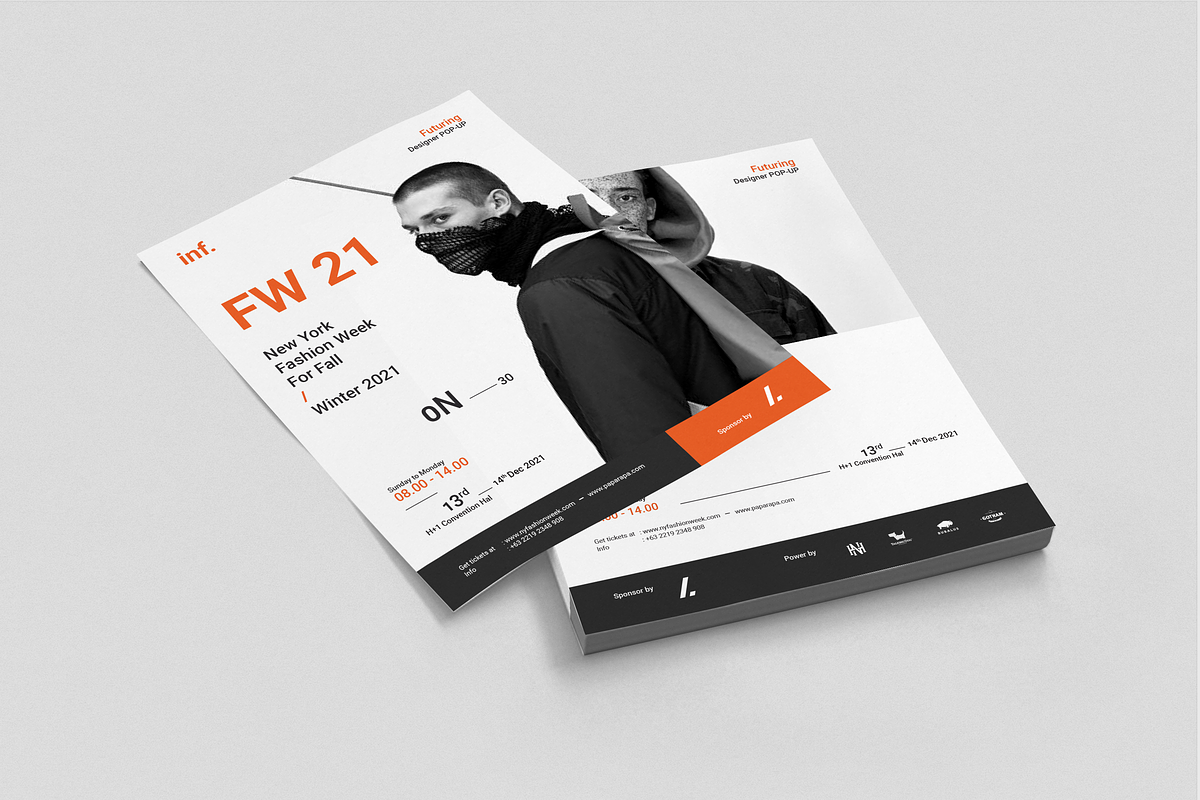 Fashion Week Posters, a Flyer Template by BOXKAYU (Photo 8 of 9)