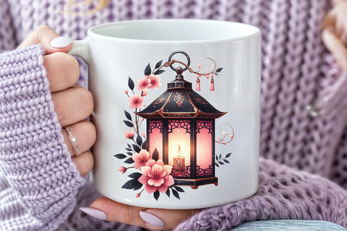 Watercolor Pink and Black Autumn, an Illustration by Pixels.Craft (Photo 7 of 7)