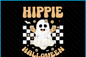 Retro Groovy Hippie Halloween Costum