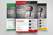 Creative Business Flyer Template, a Flyer Template by Psd Templates (Thumbnail 1 of 3)