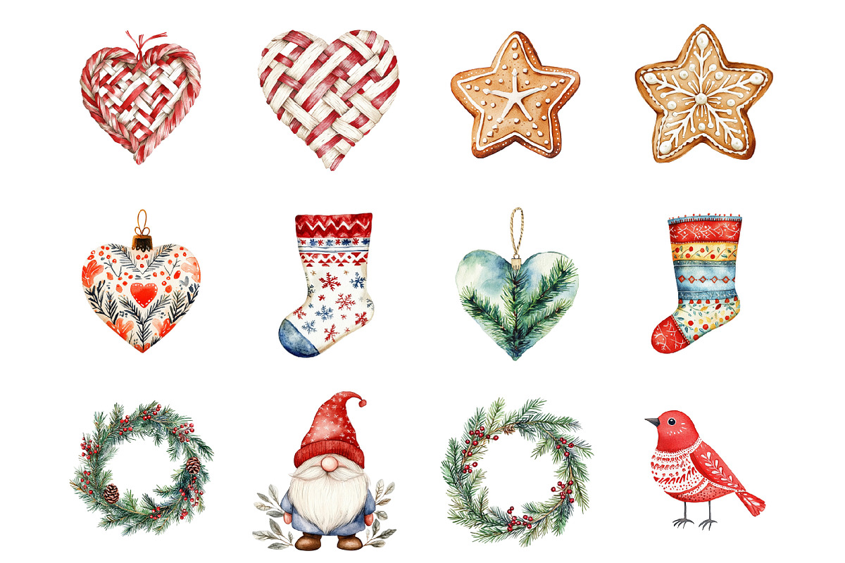Scandinavian Christmas, an Illustration by Design Market (Photo 2 of 3)