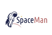 Space Man Logo Template, a Branding & Logo Template by Zlaws (Thumbnail 1 of 5)