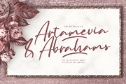 Anyer Beach - Handwritten Font, a Script Font by StringLabs (Thumbnail 9 of 11)