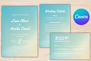 Beach Wedding Invitation Template, an Invitation Template by Talentex Invitations (Thumbnail 1 of 4)