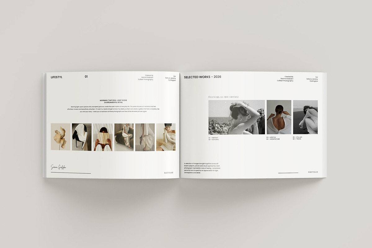 A4 CANVA | Portfolio Template, a Brochure Template by Graphpexel (Photo 2 of 8)