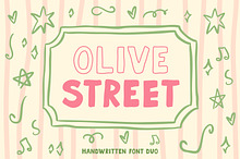 Olive Street Font
