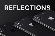 iPhone X Mockup - Lying On Surface, an iPhone Mockup by Mockups & Illustrations (Thumbnail 5 of 11)