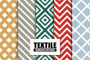 Color fabric seamless patterns, a Pattern Graphic by ExpressShop (Thumbnail 1 of 5)