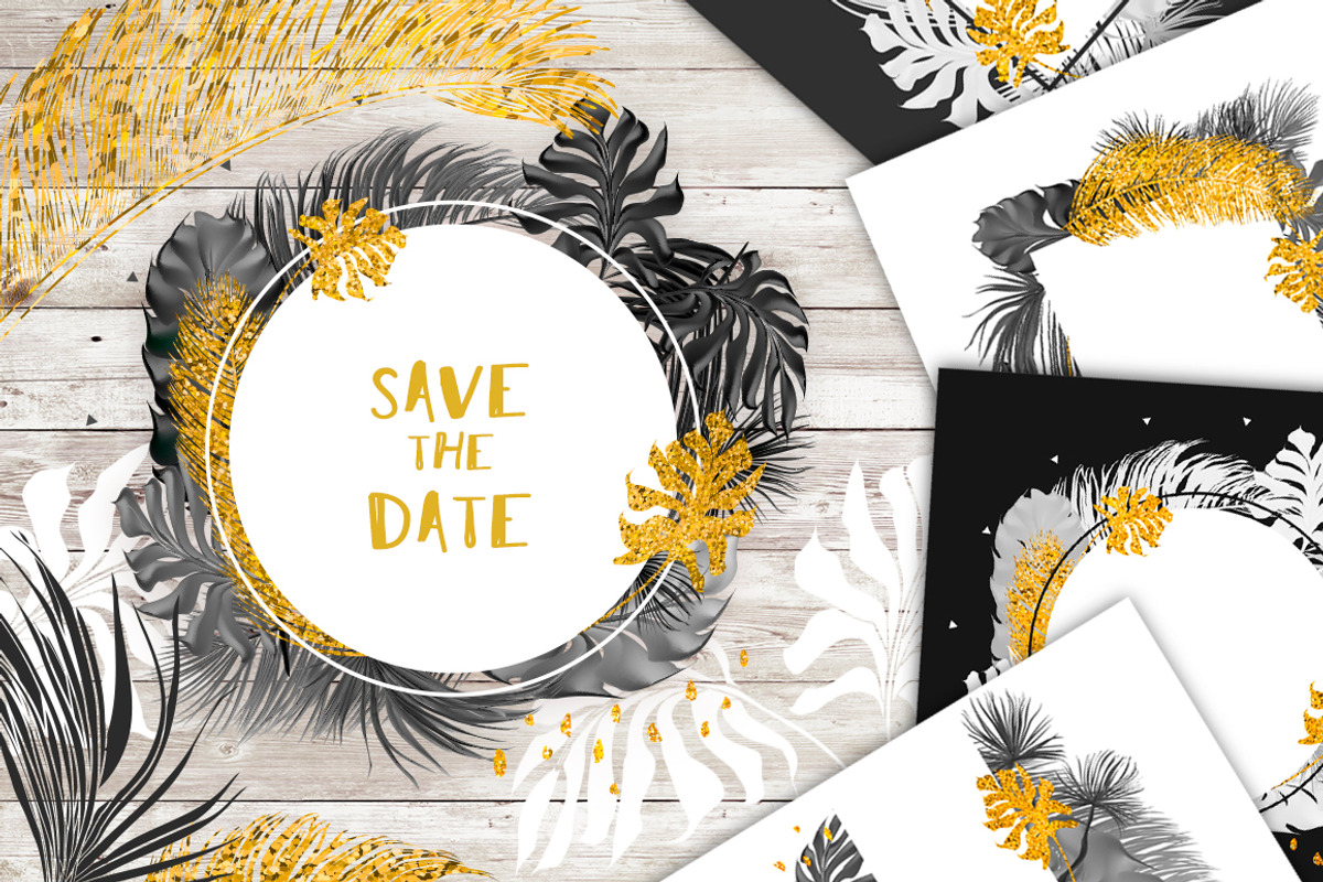Tropical Life (vector + PSD,PNG), a Decorative Illustration by Gluiki (Photo 5 of 10)
