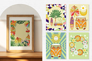 Groovy summer story 60s-70s, a Texture Illustration by Antikva17 (Thumbnail 4 of 18)