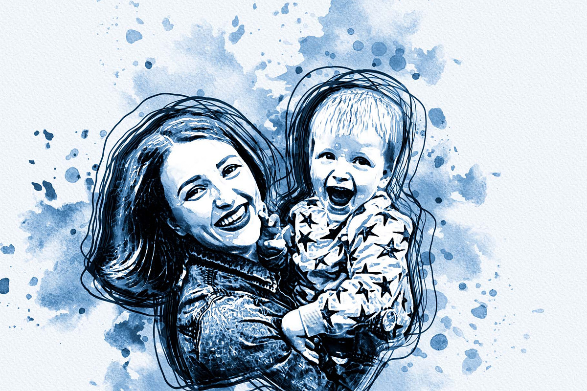 Inktober Drawing Photoshop Action, an Action Add-On by MRI STUDIO (Photo 8 of 15)