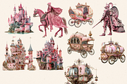 PINK KINGDOM CLIPART PACK, a Person Illustration by Daring Digies (Thumbnail 5 of 10)