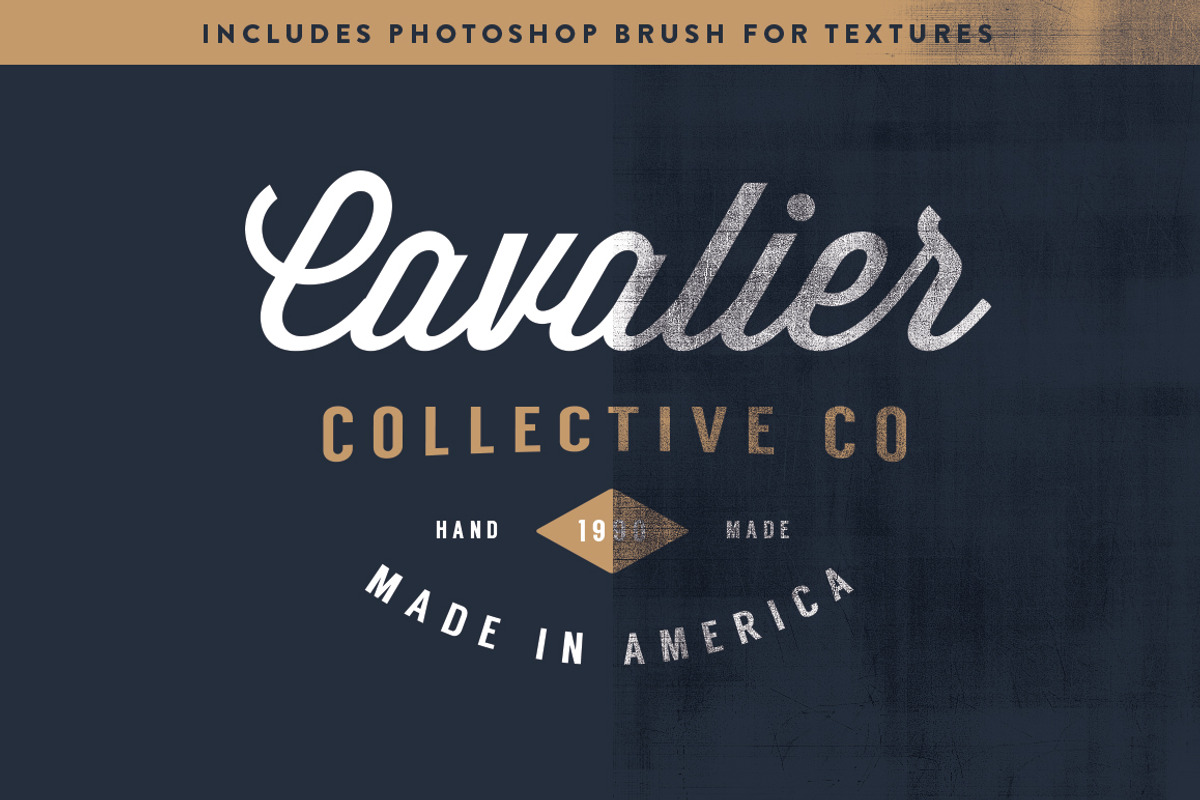 Vintage Logo Kit:  Volume Three, a Branding & Logo Template by Hustle Supply Co. (Photo 4 of 4)
