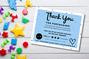 Thank You Card for Business - Polka, a Card Template by Miku Waku (Thumbnail 3 of 3)