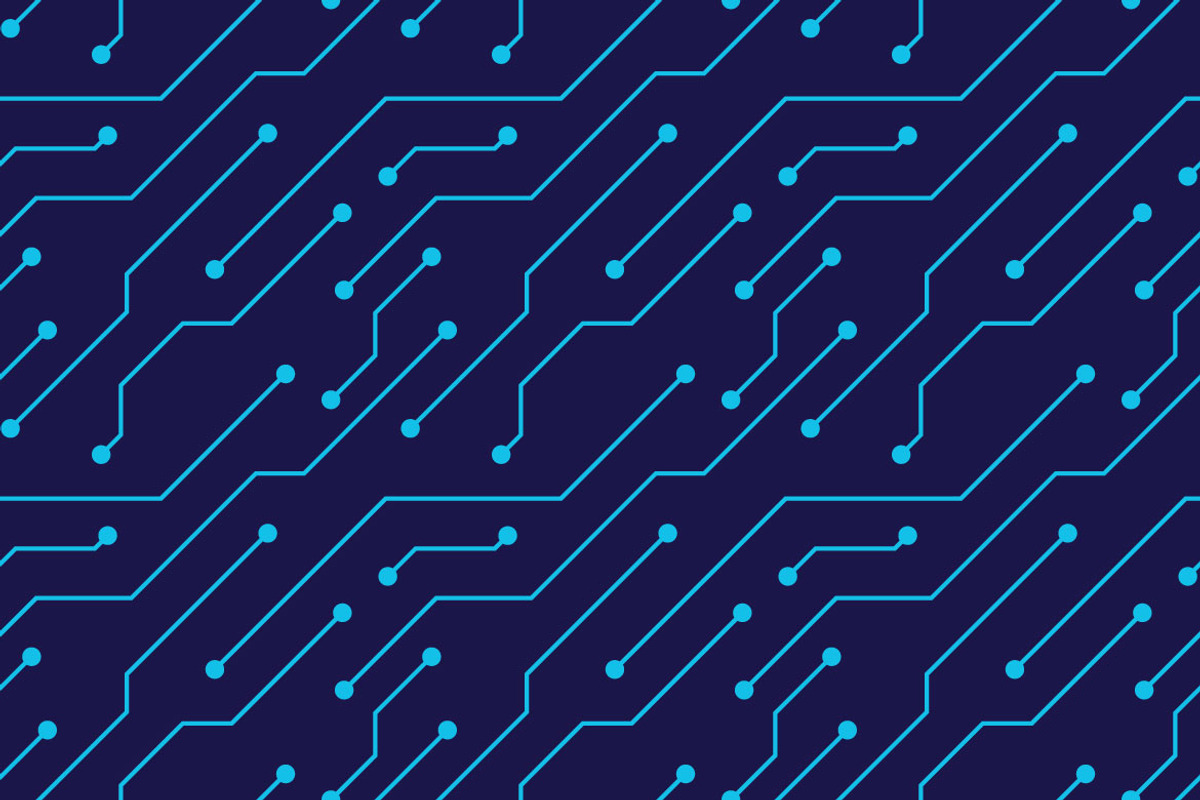 Technology Electronic Pattern, a Pattern Graphic by Mightyfire