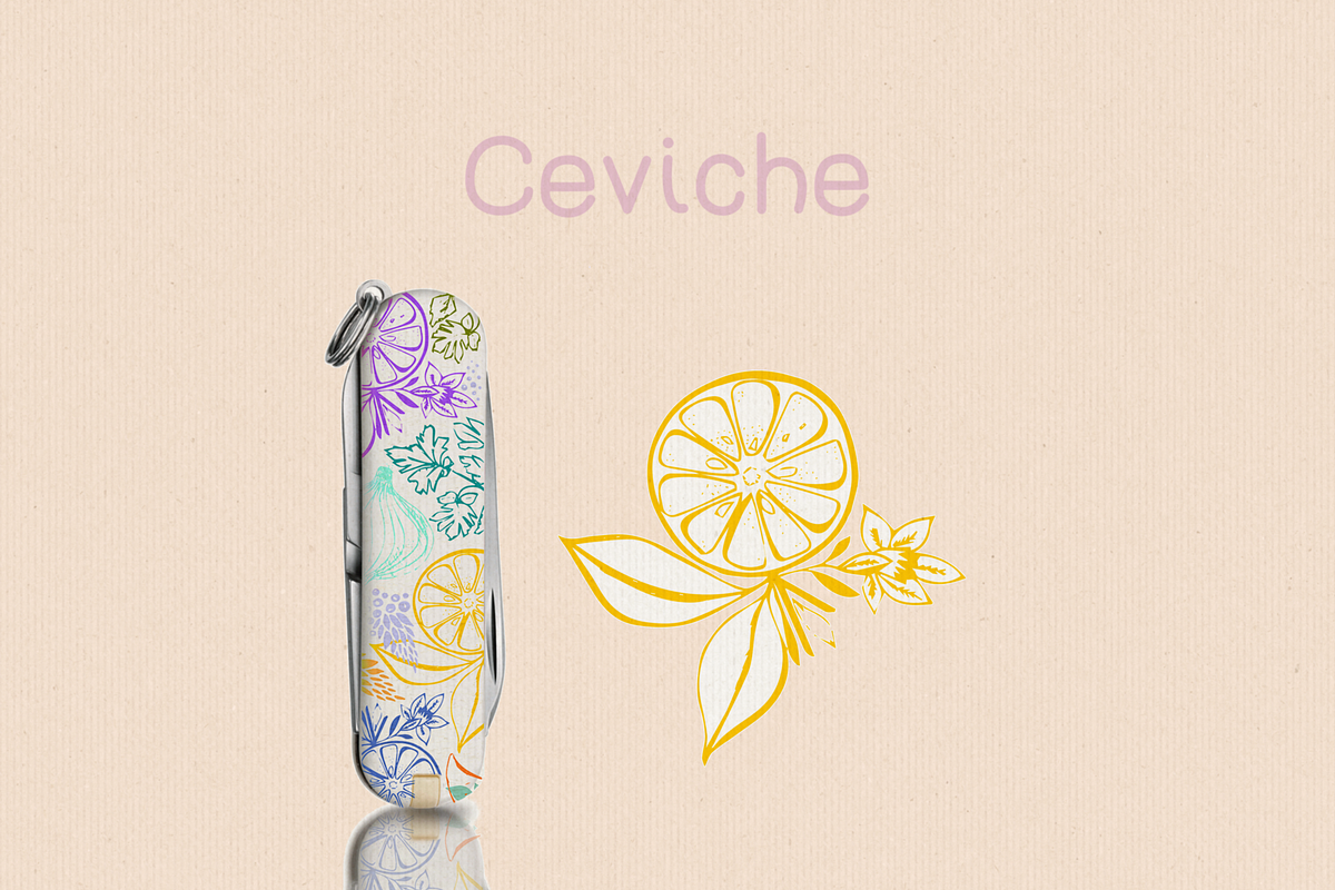Ceviche pattern, a Pattern Graphic by Anny Cecilia Walter (Photo 3 of 3)