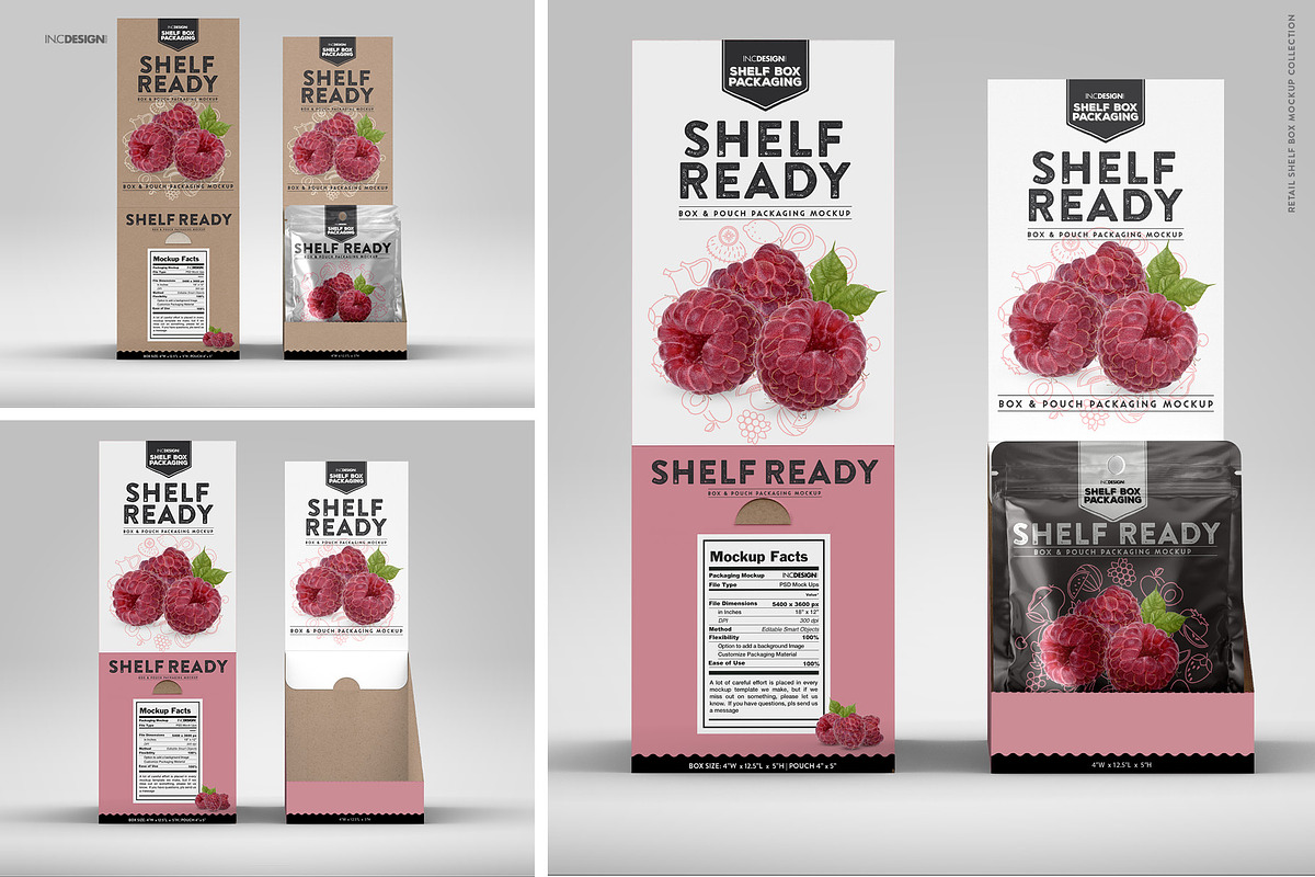 Retail Shelf Box 22 Packaging Mockup, a Packaging Mockup by INCDesign (Photo 4 of 11)