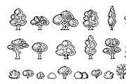 Nature landscape, forest pixel art, an Object Graphic by LadadikArt (Thumbnail 3 of 3)