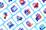 Animated Credit and Debit Card Stick, a Duotone Icon by Prosymbols (Thumbnail 3 of 4)