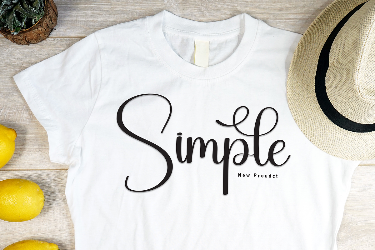 Justify | Script Font, a Handwritten Font by Scratchones (Photo 4 of 9)