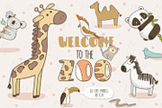 Welcome to the Zoo, an Animal Illustration by clipick (Thumbnail 1 of 4)