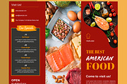 Food Menu Trifold Brochure Design, a Brochure Template by MightyDesign (Thumbnail 2 of 6)