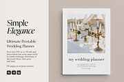 Elegant Wedding Planner, a Stationery Template by Studio Nellcote (Thumbnail 1 of 8)