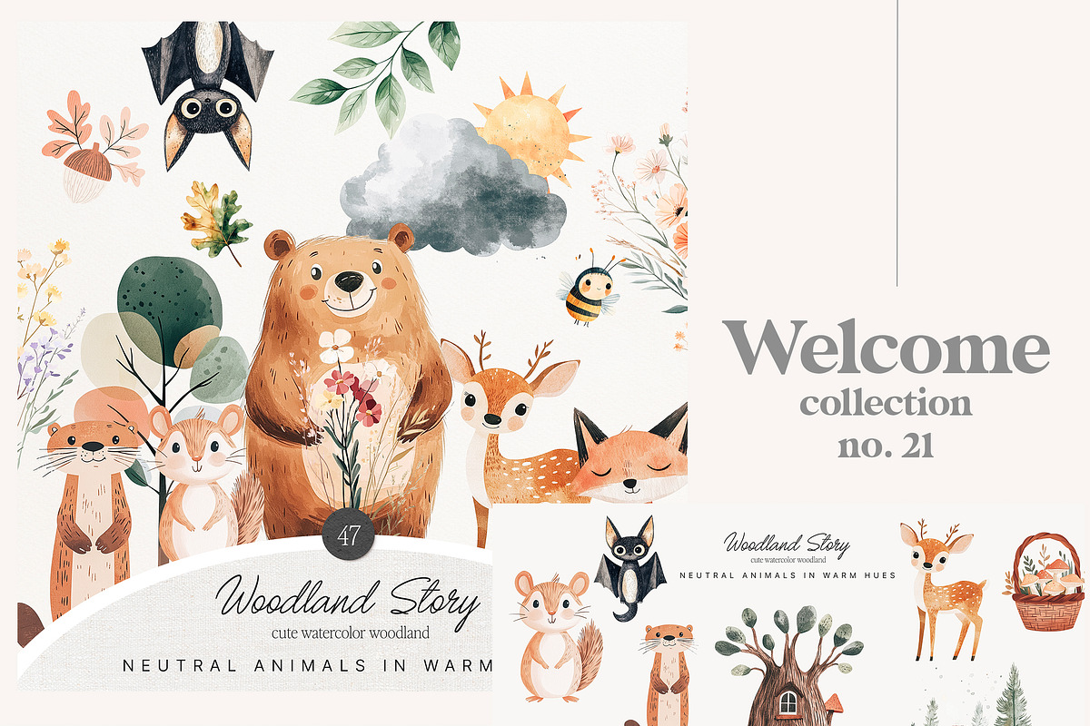 Wild Critters Library - BUNDLE, an Animal Illustration by Isabelle Salem (Photo 24 of 24)
