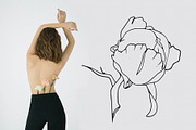 Peony flower collection, an Illustration by Maria's little shop (Thumbnail 2 of 7)