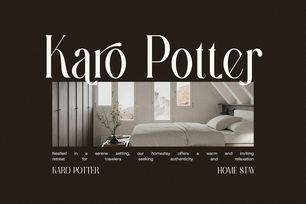 Davish Elegant Serif Font, a Serif Font by Graphicxell (Photo 4 of 8)
