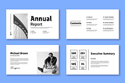 Annual Report Presentation, a Presentation Template by ContestDesign (Thumbnail 2 of 6)