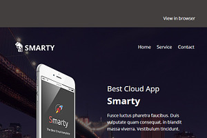 Smarty - Responsive Email Template