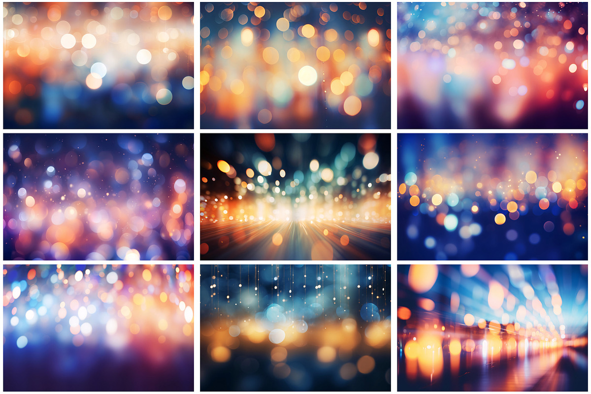 Night Light Bokeh Background, a Background Graphic by Forhadx5 (Photo 4 of 4)