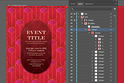 Event Invitation Template 38, a Marketing Template by BloomToLife By Dona (Thumbnail 2 of 6)