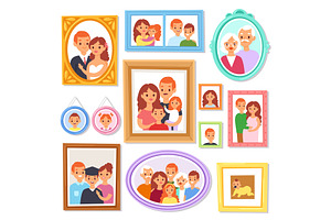 Frame Vector Framing Picture Or