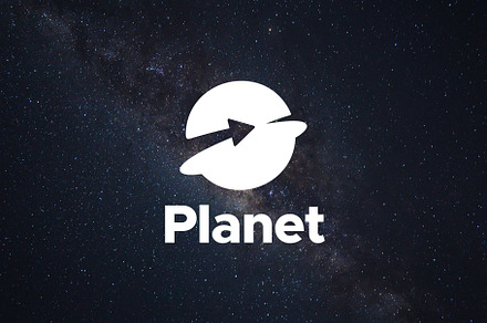 Planet Logo Minimal