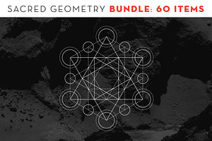 Sacred Geometry BUNDLE: 60 Items