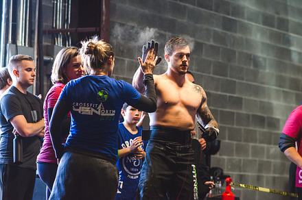 Crossfit Competition High-Five