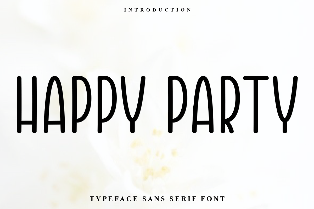Happy Party, a Script Font by InermediaSTUDIO (Photo 1 of 8)