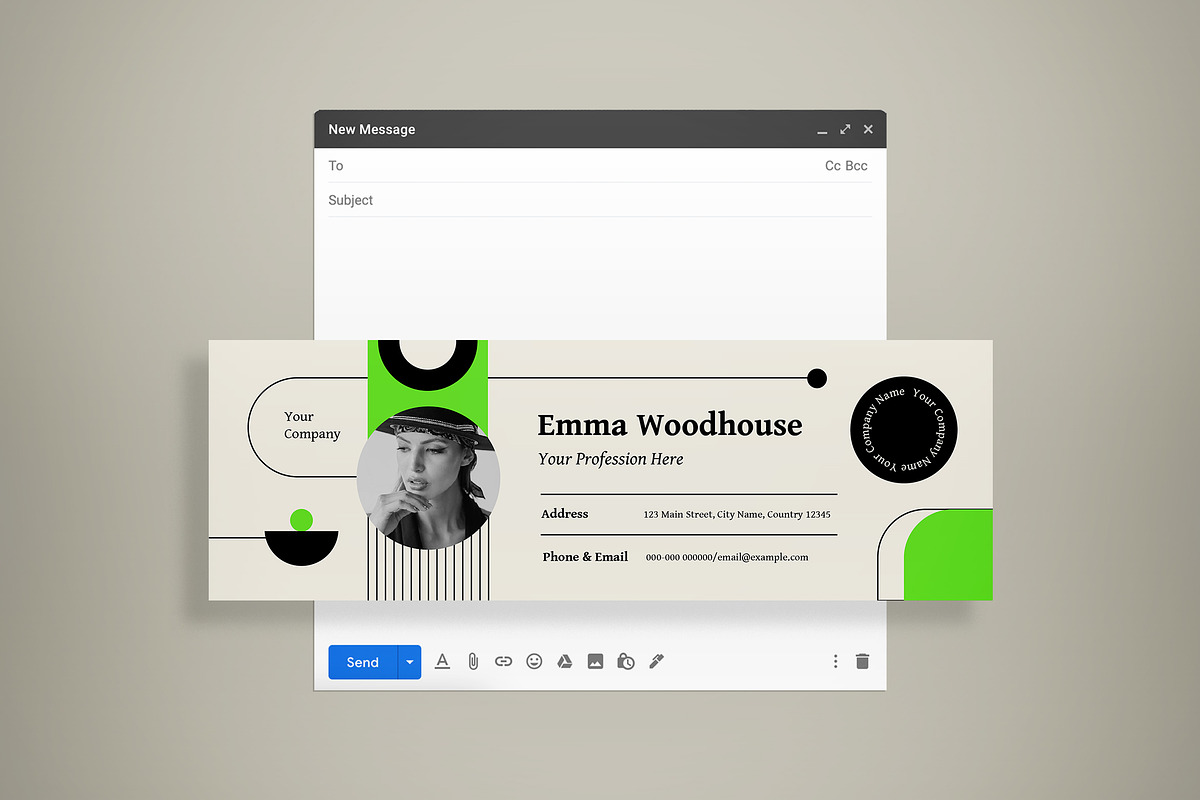 Email Signature, an Email Template by graphicook (Photo 2 of 4)