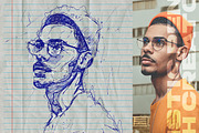 Realistic Pen Sketch Creator, an Action Add-On by Amorjesu.com (Thumbnail 17 of 37)