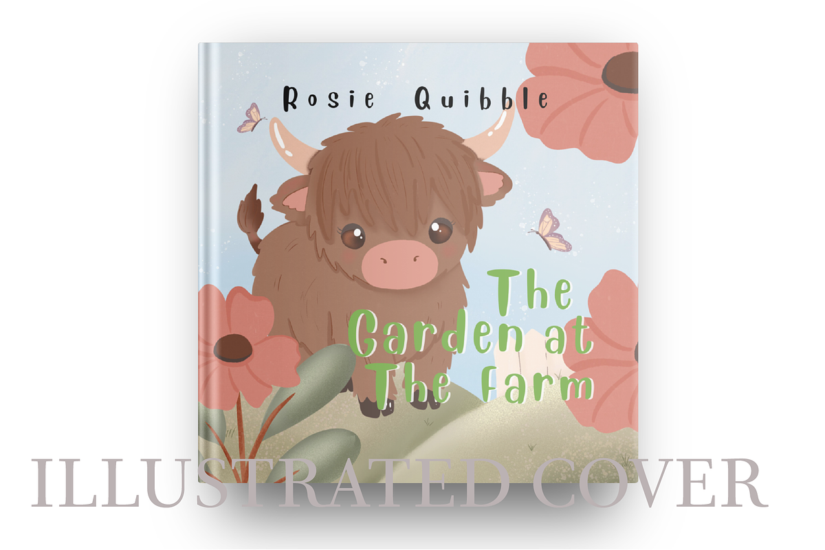 Childrens Book Cover Canva Template, a Print Template by Little Creative Scribbles (Photo 3 of 5)