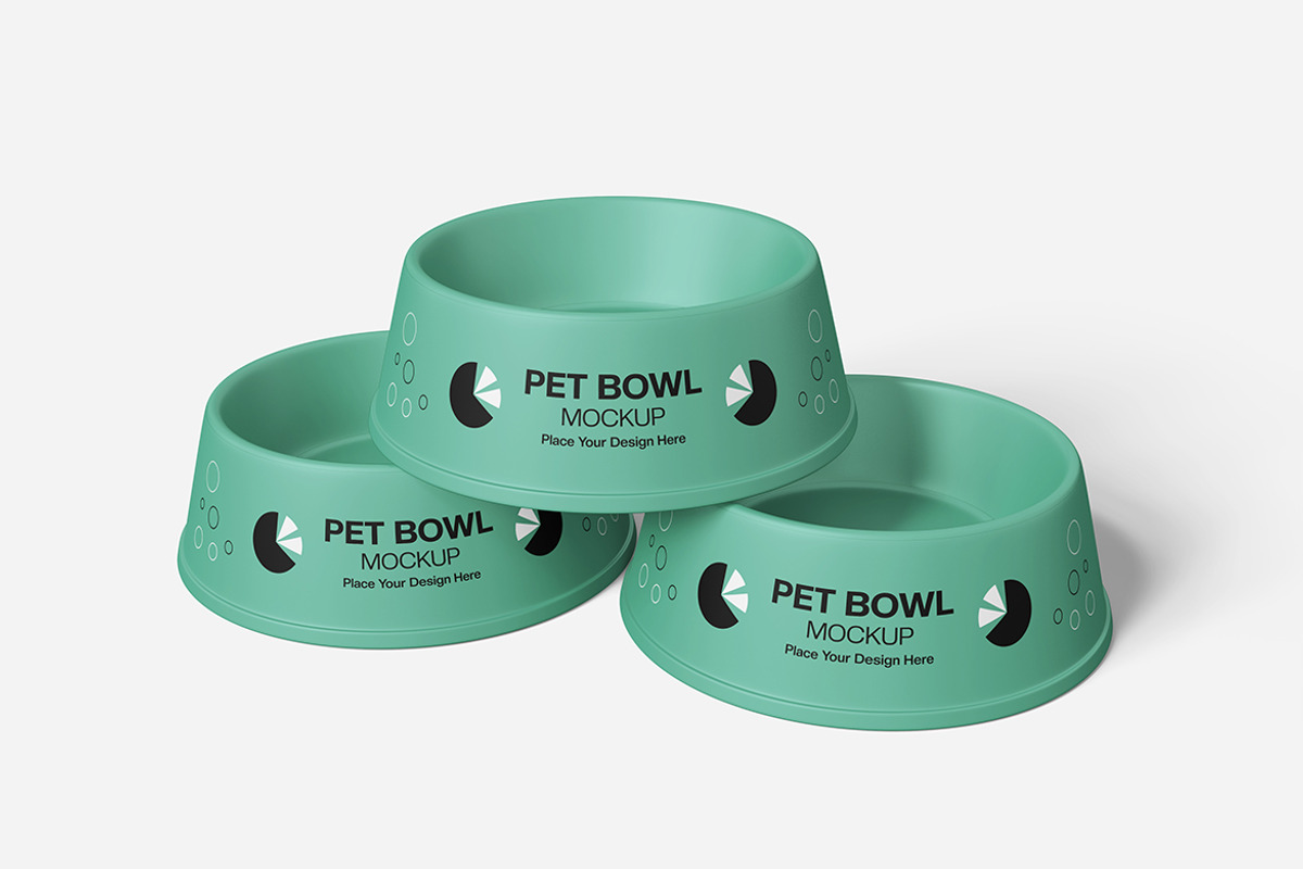 Modern Pet Bowl Mockup PSD, an Advertising Mockup by Indah (Photo 4 of 6)