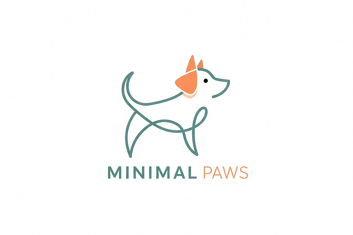 Minimal Paws Dog, a Branding & Logo Template by Logocreative (Photo 1 of 2)